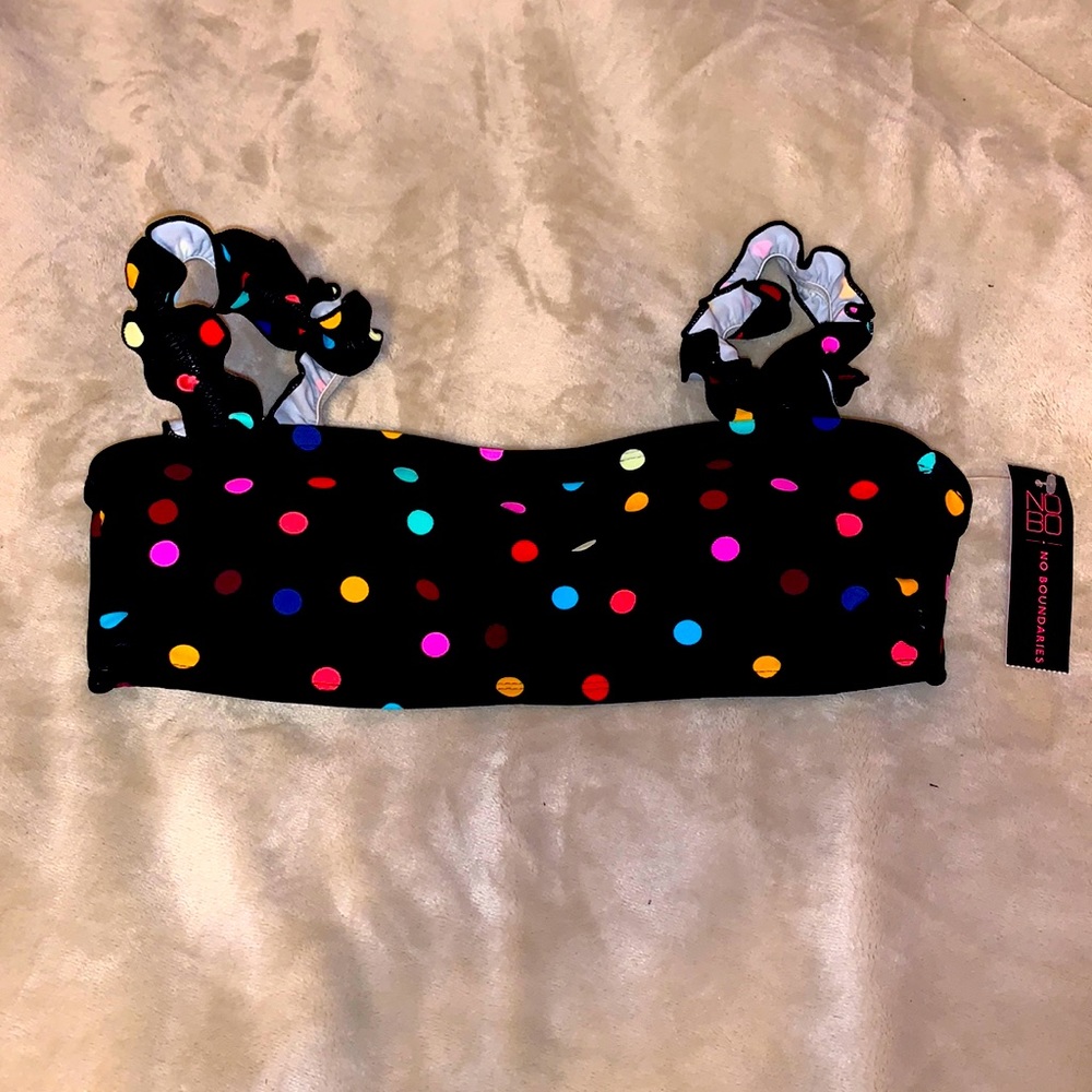 Polka Dot Bikini Top